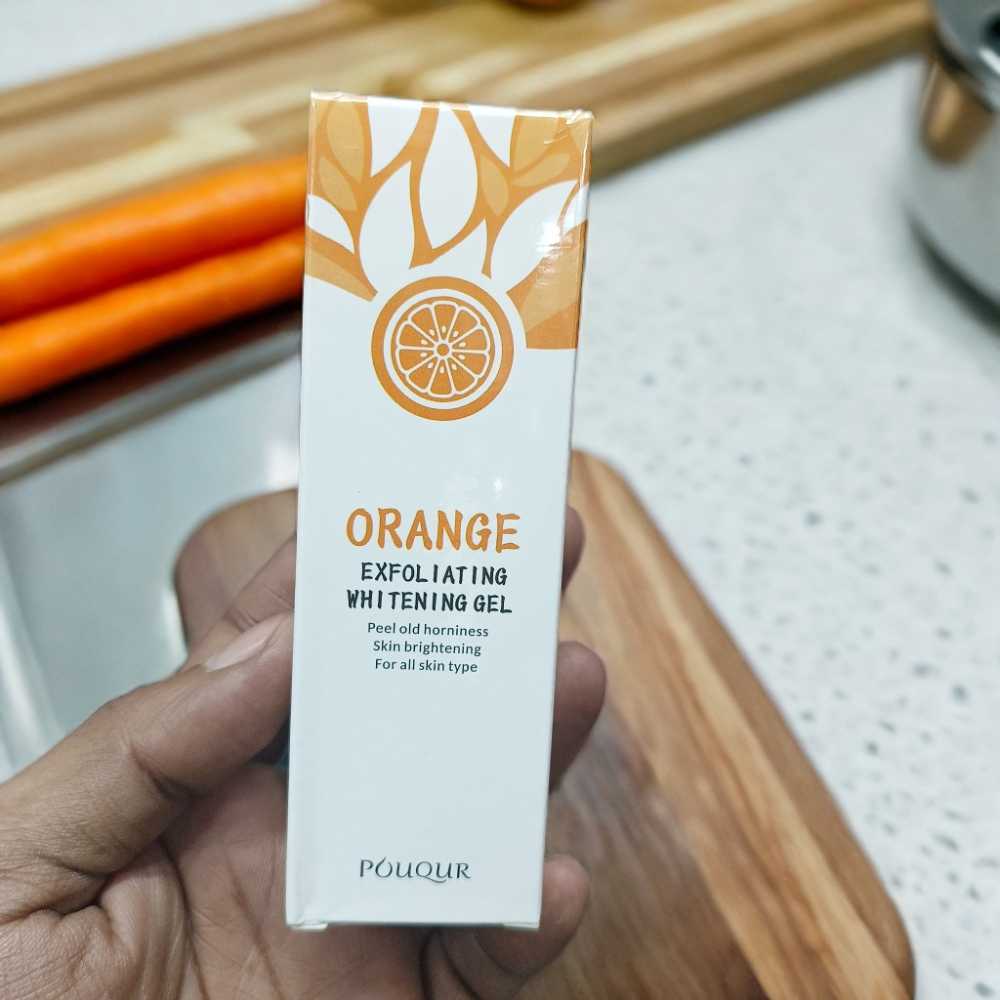 Orange Exfoliating Whitening Peeling Gel 50gm for Face and Body Skin